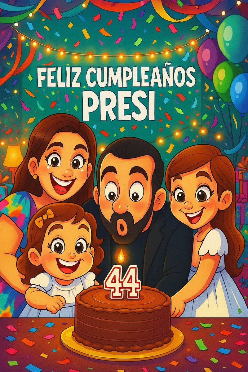 Silvia01789660's tweet image. Muchisimas felicidades 😊 Al mejor President del mundo mundial🎂