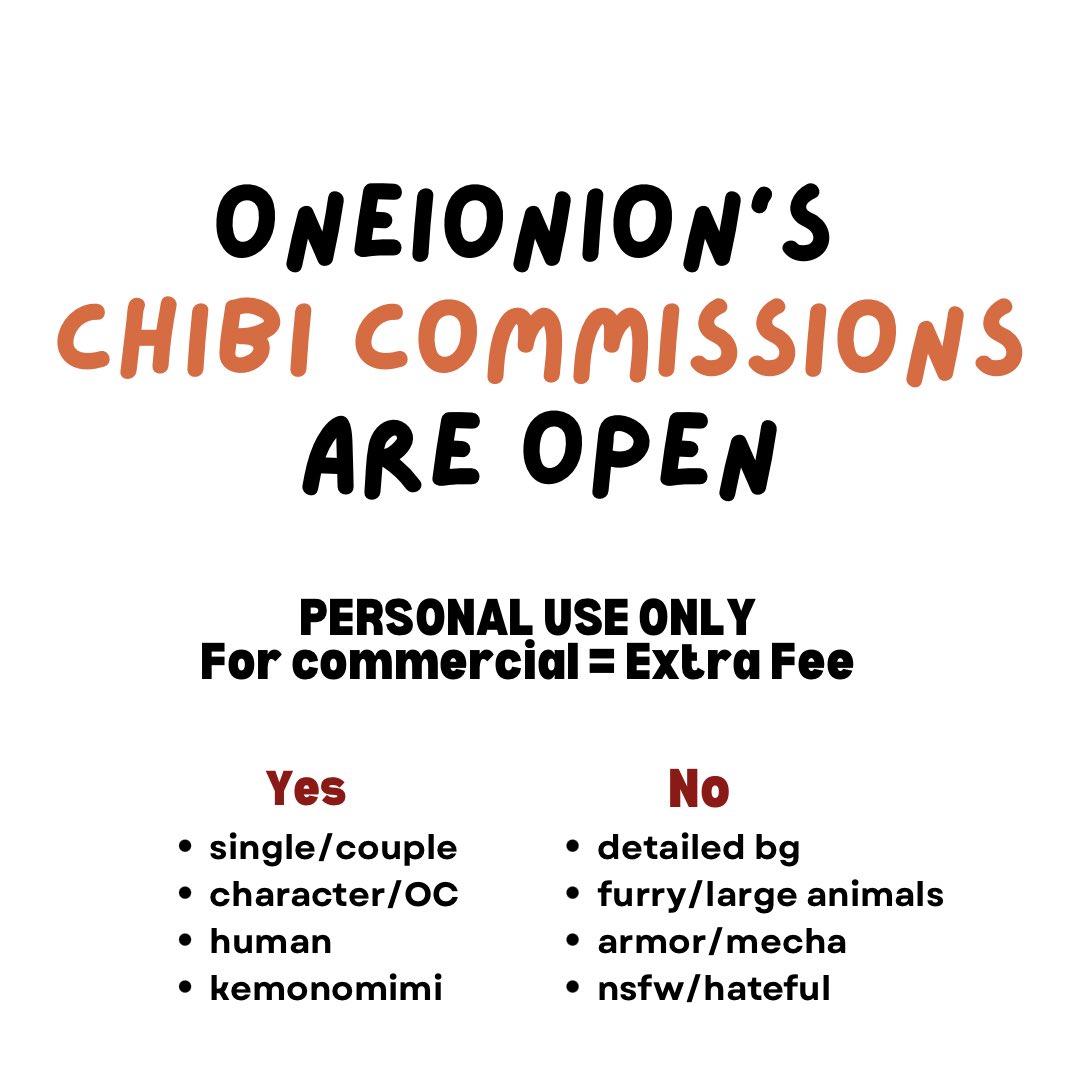 oneionion's tweet image. [URGENT] Chibi Commissions OPEN 

(ina only) i need as much as i can utk SKS kuliah

— custom half body/icon &amp;amp; full body
— ych plush (art only)
— 5 slots but waitlist available!! i need the $$ so if i havent reached the target i will still accept🥲

#artidn #zonakaryaid
