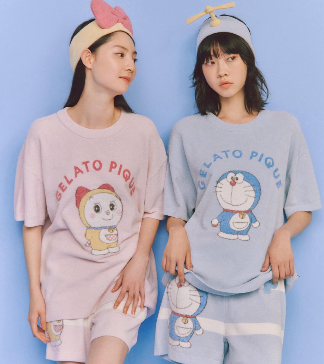ma0226411's tweet image. ジェラピケとドラえもんコラボさすがにかわいすぎて横転。タケコプターやん…最高
