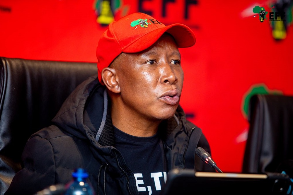 SABCNews's tweet image. #ICYMI The Economic Freedom Fighters (EFF) leader, Julius Malema, says having the party’s 12th year celebrations in Khayelitsha, outside Cape Town, will consolidate its support in the Western Cape. tinyurl.com/uus3k4mw