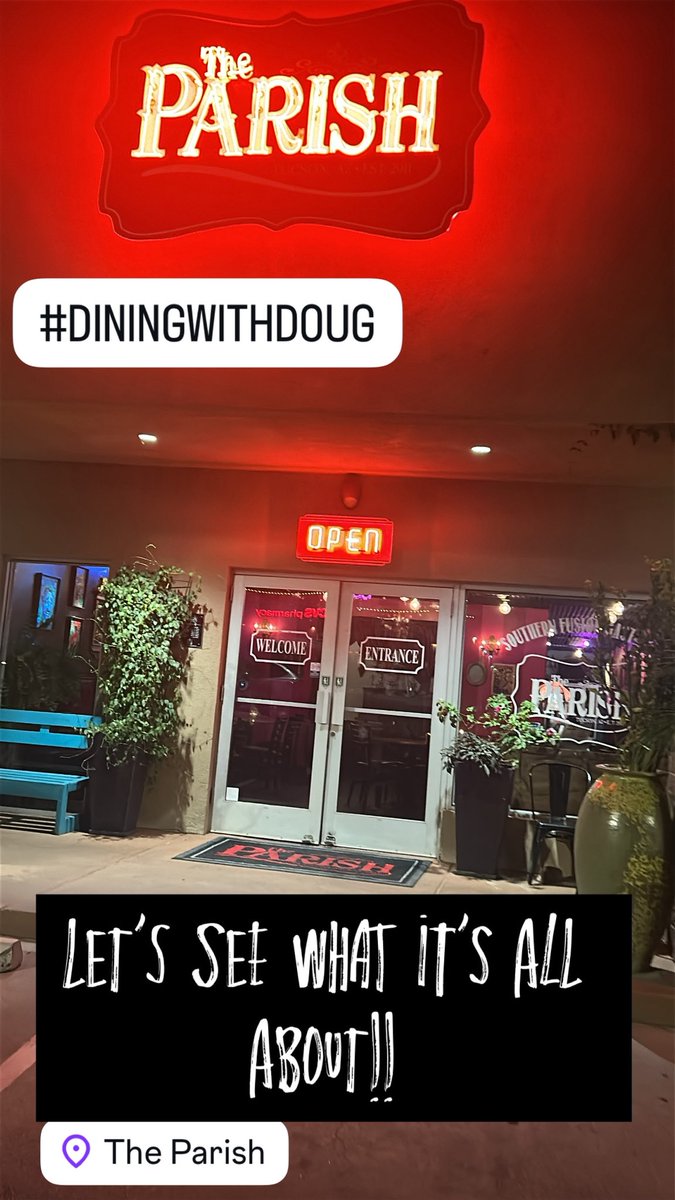 #DiningWithDoug