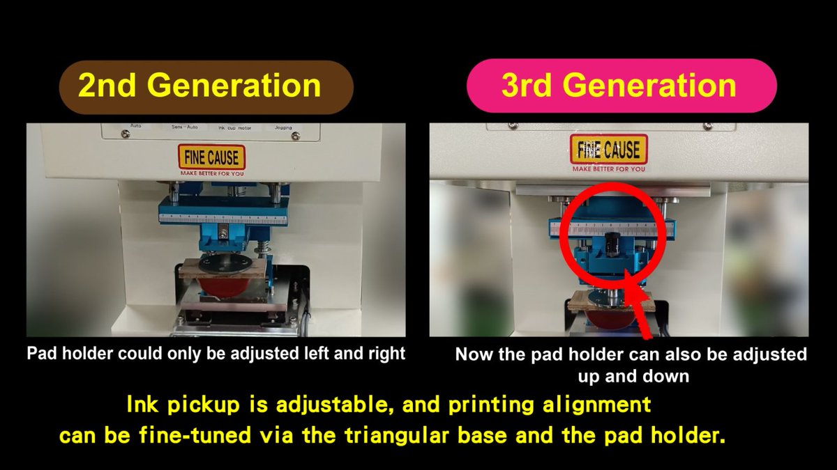 FinecausePrint's tweet image. 🎉 Now upgraded and available! FC-161ANE-Gen 3 Desktop Electric Pad Printer 
finecause.com/product/329Zx2…

#PadPrinter
#DesktopPadPrinter
#ElectricPadPrintingMachine
#ElectricPadPrinter
#HighPrecisionPrinting
#EnergySavingEquipment
#FINECAUSE