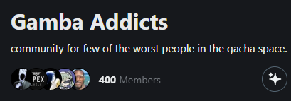Apexeaglehsr's tweet image. We just hit 400 members yeahhhhhhhhhhhh boiiiiii.
Maybe reaching that 1000 by the end of the week is a bit impossible.
But if it reach 500 maybe I'll only cut off 1 of @SnehaRajpu21621 's balls