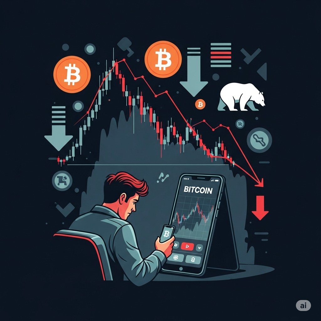 yuki_eliot's tweet image. Everyone says Bitcoin is bearish now. But what if it was never bullish for retail in the first place? 🤔