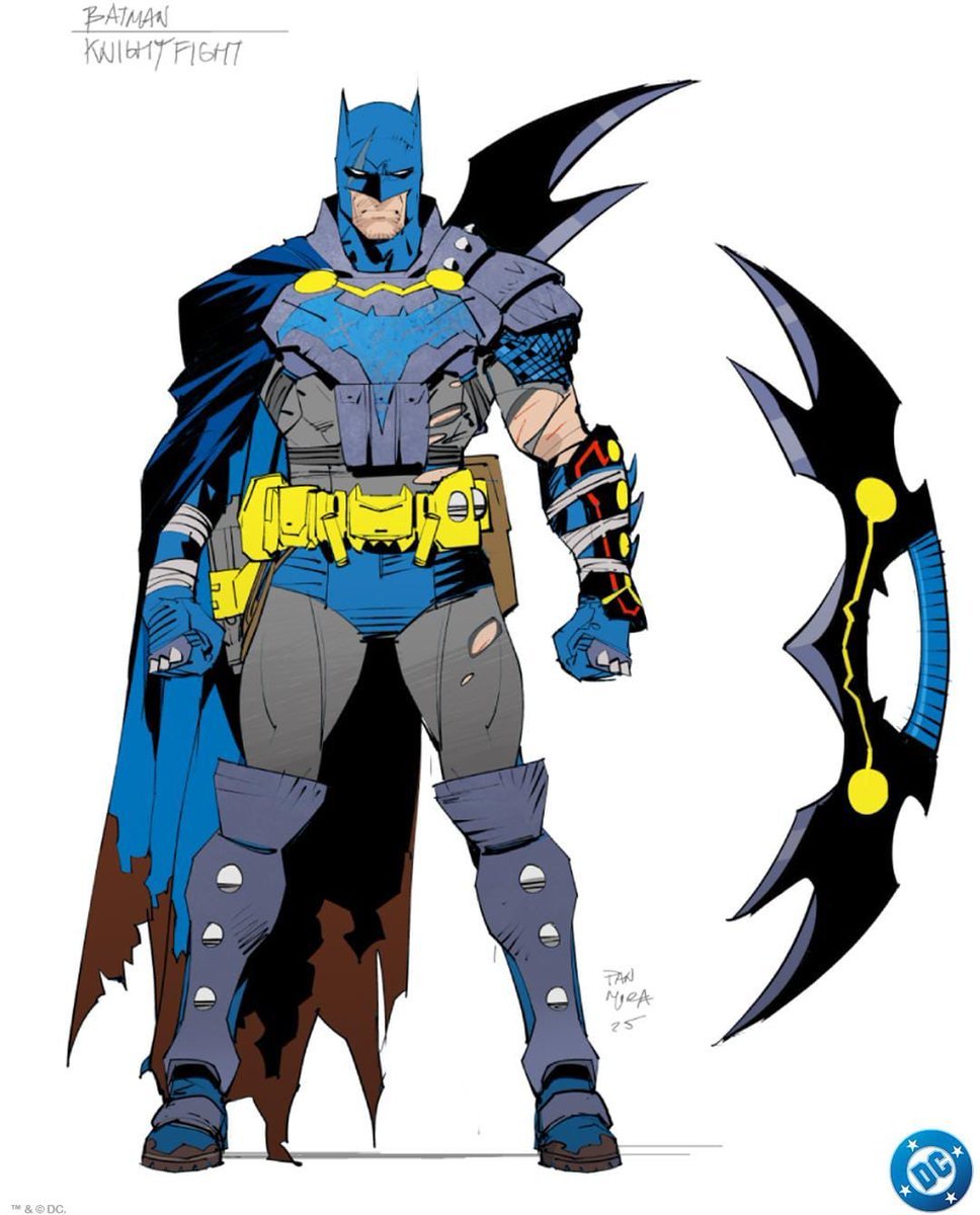 Danmora_c's tweet photo. DC’S K.O. spin off, #Batman KNIGHTFIGHT, Character design https://t.co/a5SS85bsE8