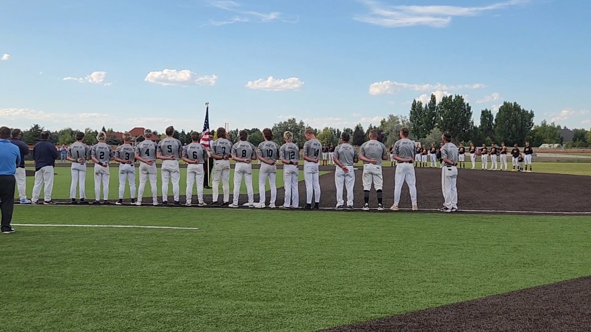 State legion opening ceremonies. 4-2 win over Northern Lakes and 12-7 loss to Burley. 3 o'clock game tomorrow at idaho falls tigers athletic complex.