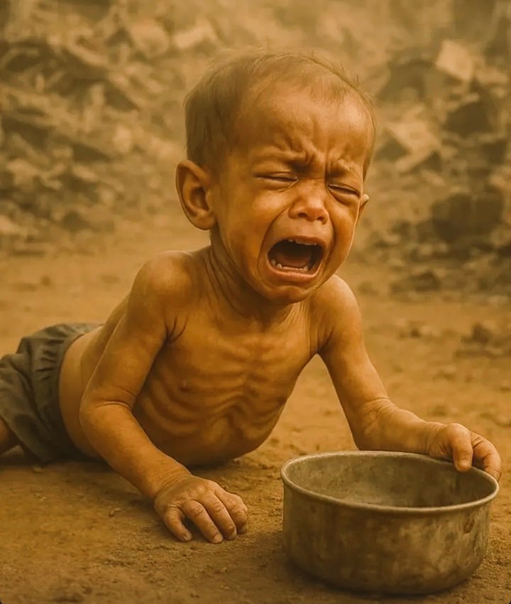 SalariFa's tweet photo. @PakalREY2012 @Lostinpit1 Gaza is dying of hunger. The world will soon be punished for their silence.

How long will we remain silent?
#GazaStarving 
#MauroIcardi https://t.co/478Axh1ie5