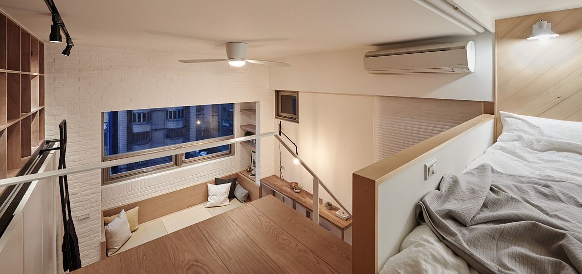 kasur mezzanine apartemen tipe studio