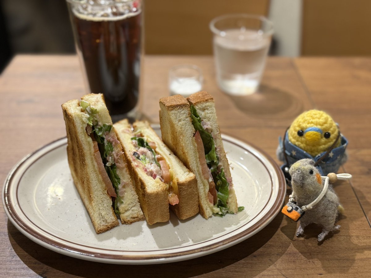 ことり博に備えて、ハルクの地下でランチ✨