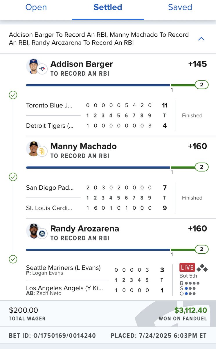 Picked up some popcorn tonight! #MLB