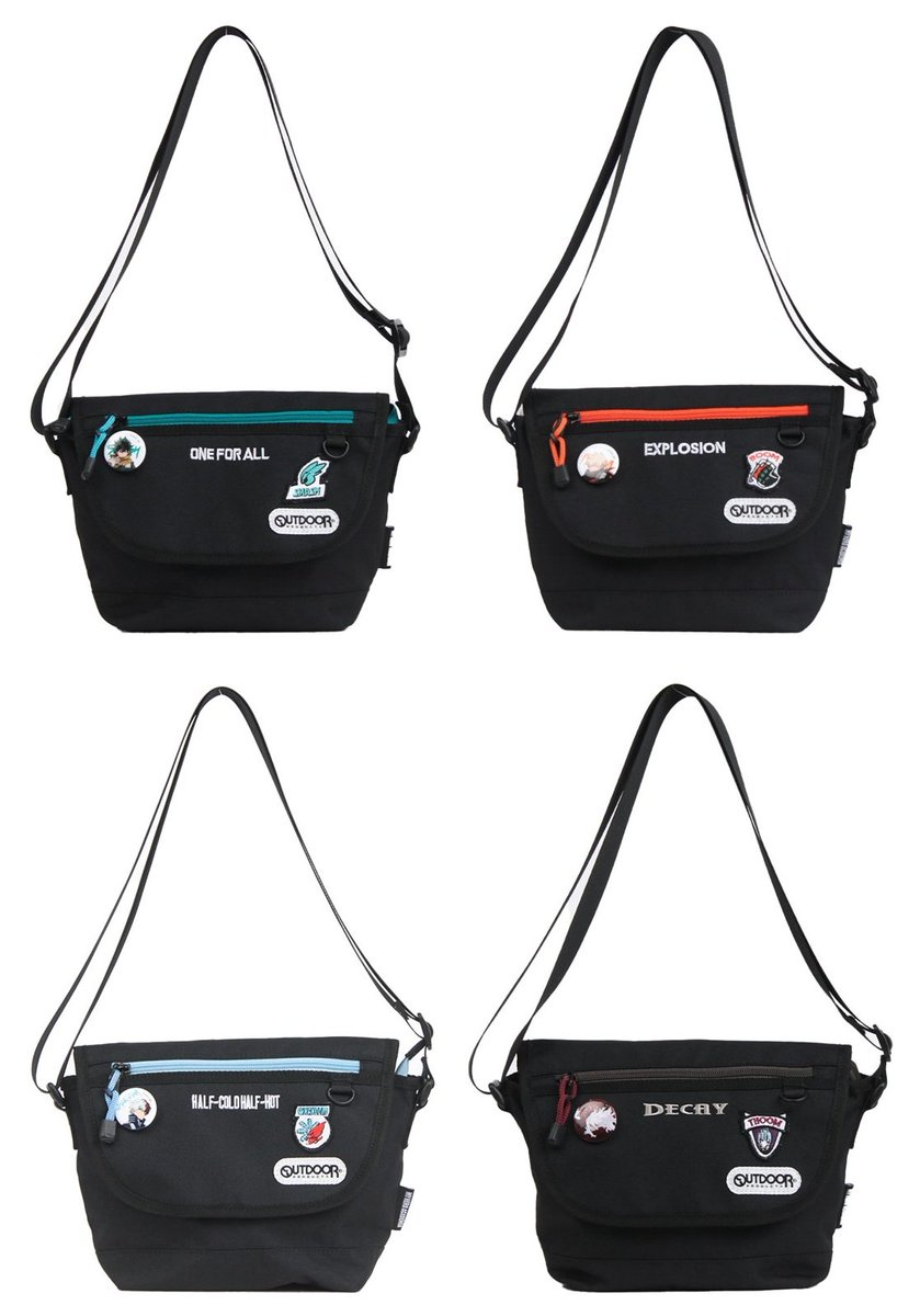 jumphobbies02's tweet image. アニメイトオンラインで予約開始!
僕のヒーローアカデミア ×OUTDOOR PRODUCTS缶バッチ付きフラップショルダー
j-hobby.net/mate/1384532.h…