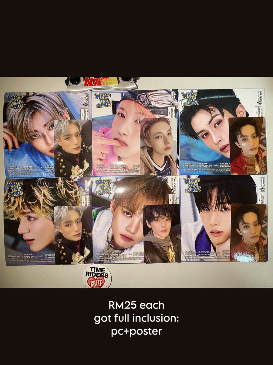 help rt> wts 🇲🇾 nct dream 'go back to the future' digipack ver