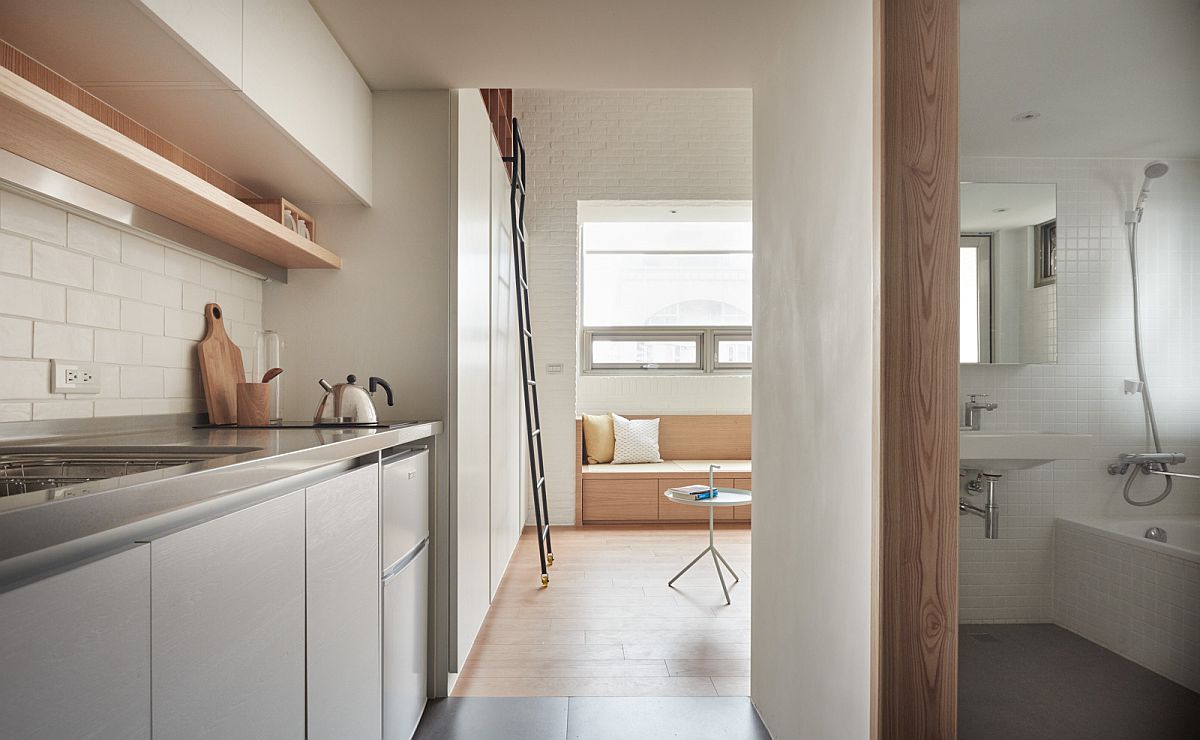 kitchen set apartemen tipe studio minimalis modern