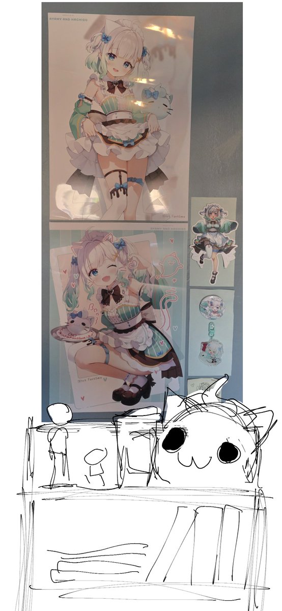 oma_jomma's tweet image. #MintFantome
Minto wall :3
It's slowly coming together
(Minto Fan merch⬇️)
°MistiousStar
°ShopHitsu
°SweetTapioca