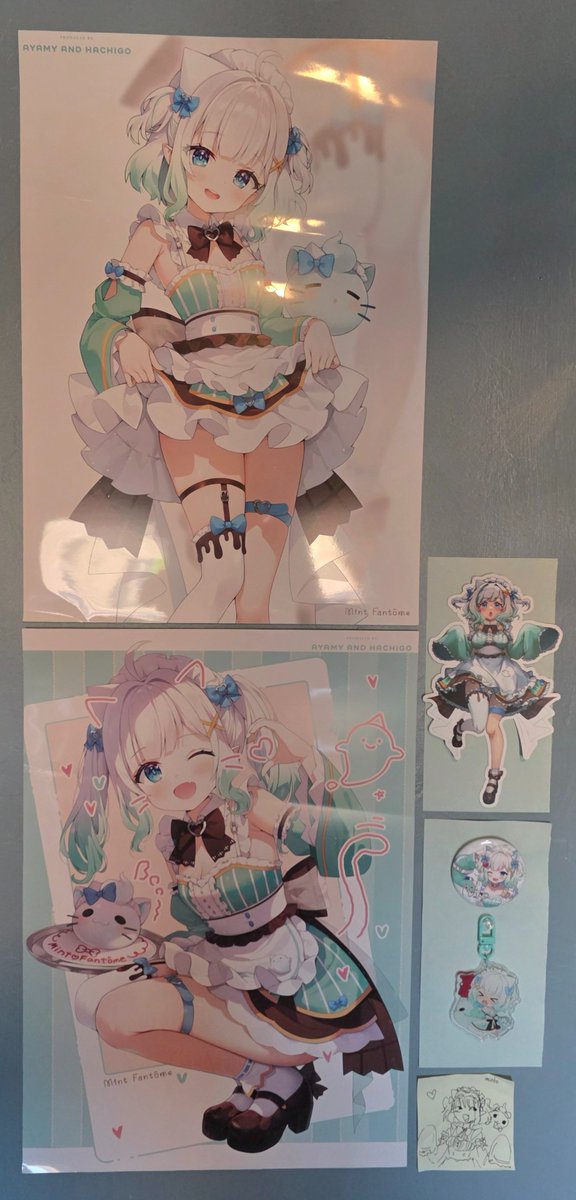 oma_jomma's tweet image. #MintFantome
Minto wall :3
It's slowly coming together
(Minto Fan merch⬇️)
°MistiousStar
°ShopHitsu
°SweetTapioca