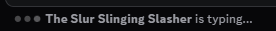 SpinkyGoongus's tweet image. who&apos;s typing...?