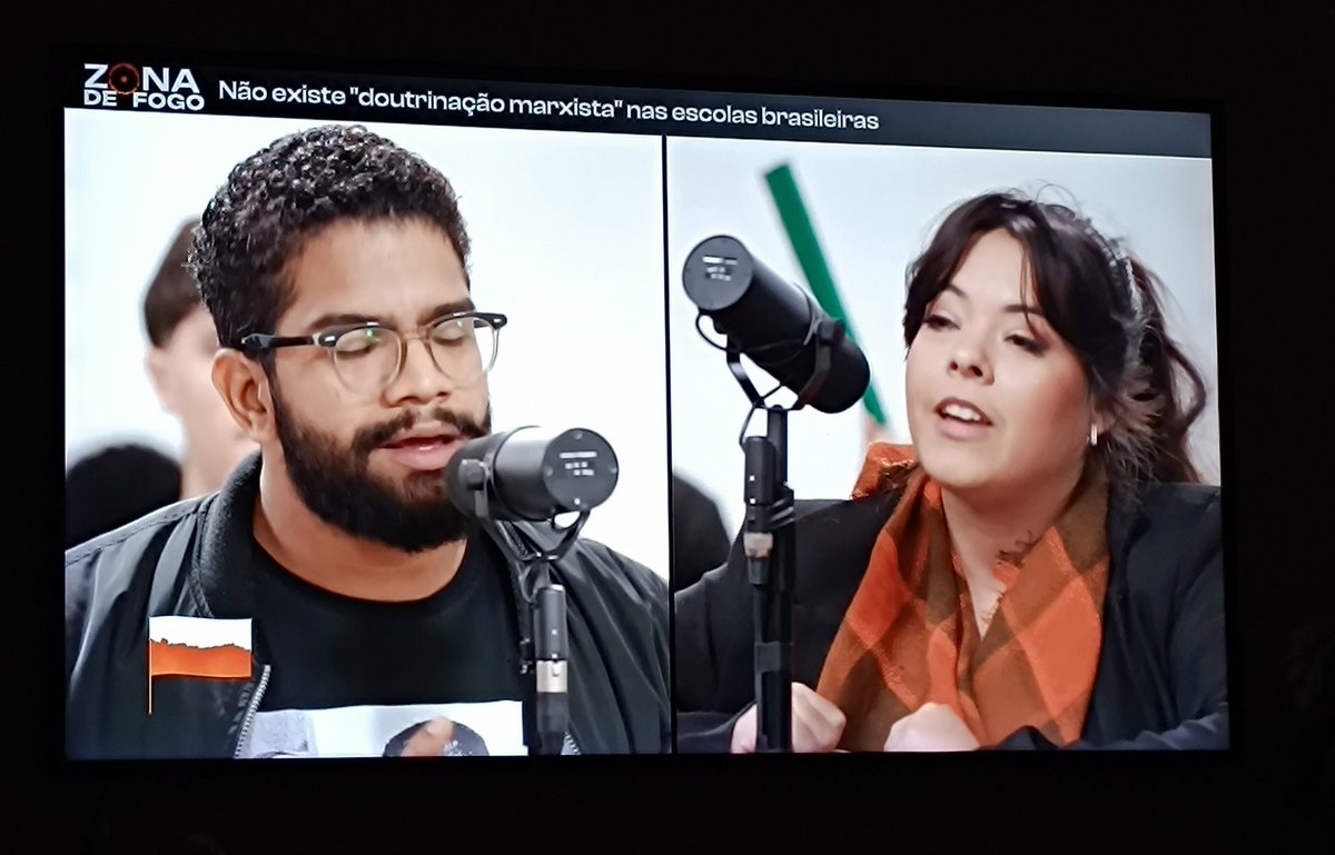 Na hora que ela falou que teve por 3x o trabalho acadêmico dela reprovado, afirmando que isso aconteceu porque o trabalho não estava alinhado ao marxismo, eu tenho quase certeza que o <a href="/jonesmanoel_PE/">Jones Manoel - YouTube: Farol Brasil</a> pensou o mesmo que todos nós, ou seja, que ela foi reprovada por ser burra.