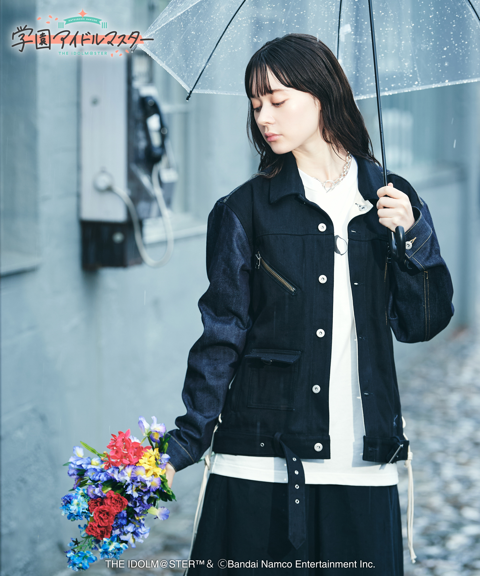 学園アイドルマスター×gladgarb CONTRAST BLOUSON 未使用 学園アイドルマスター×gladgarb CONTRAST BLOUSON(全1種