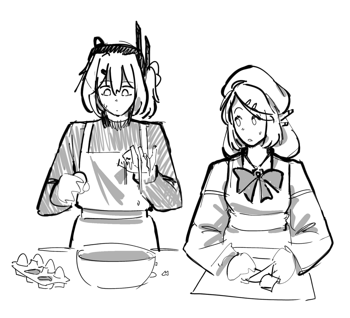 Mmmn22296889's tweet photo. who let her in the kitchen? https://t.co/JemUzfG09n