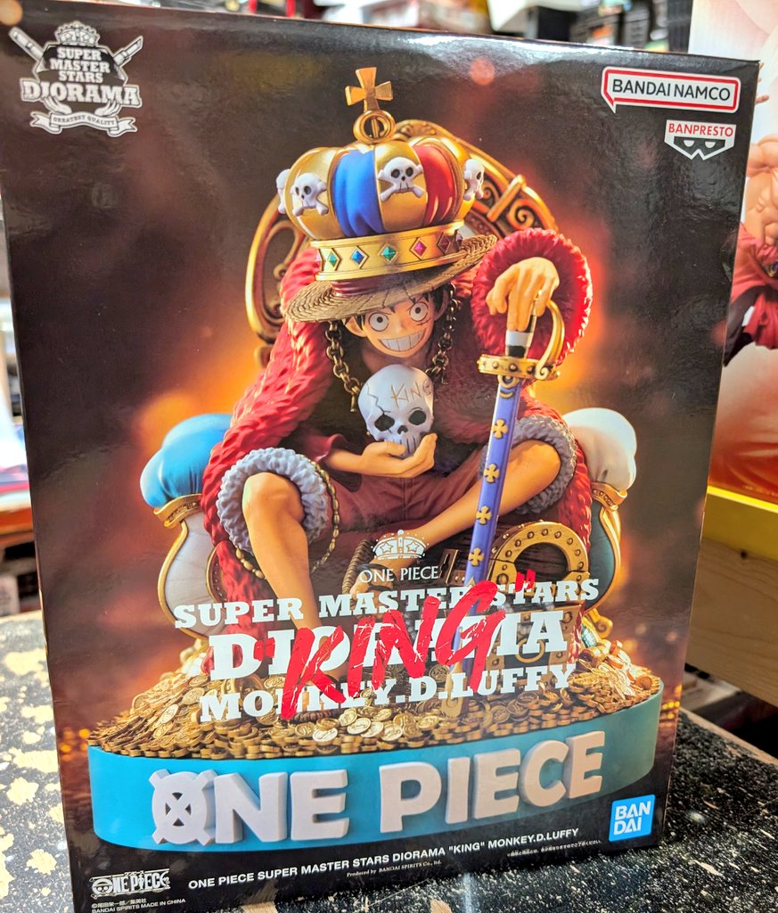 新品未開封　SMSD ルフィ KING 未開封】ワンピース SMSD キングルフィ - メルカリ