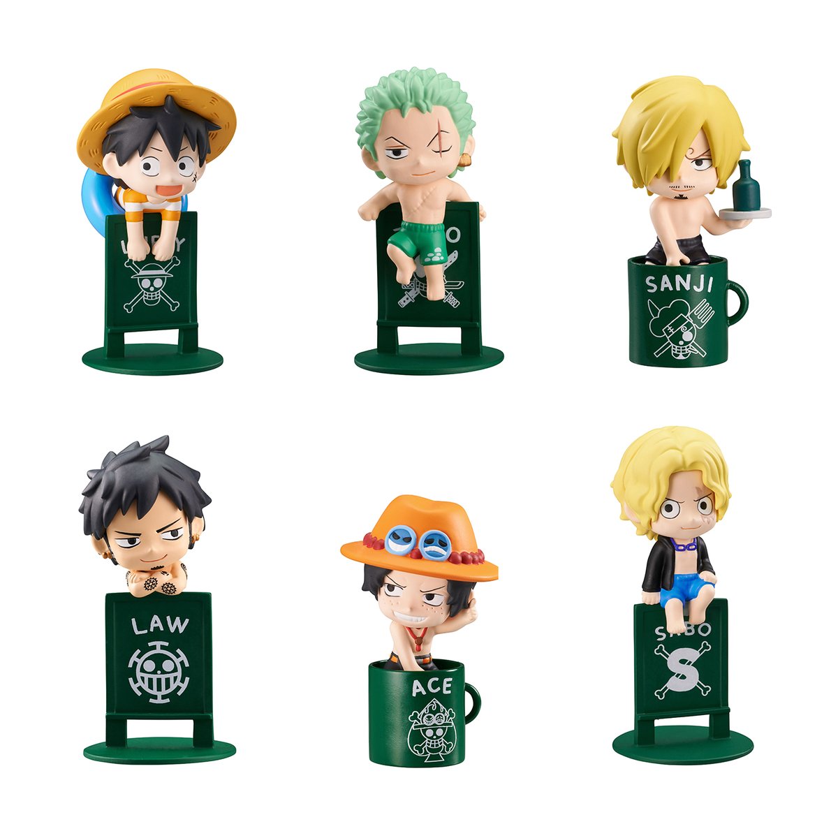 mega_hobby's tweet image. ◤ご予約受付中◢
お茶友シリーズ ONE PIECE
海賊たちのバカンス【再販】
◆商品ページ
megahobby.jp/products/item/…
海賊たちのバカンスをテーマに立体化!
カンバンやコップをイメージした
ミニチュアスタンドがセット!
コップがない場所でも飾って楽しむ事が出来ます!
#ONEPIECE