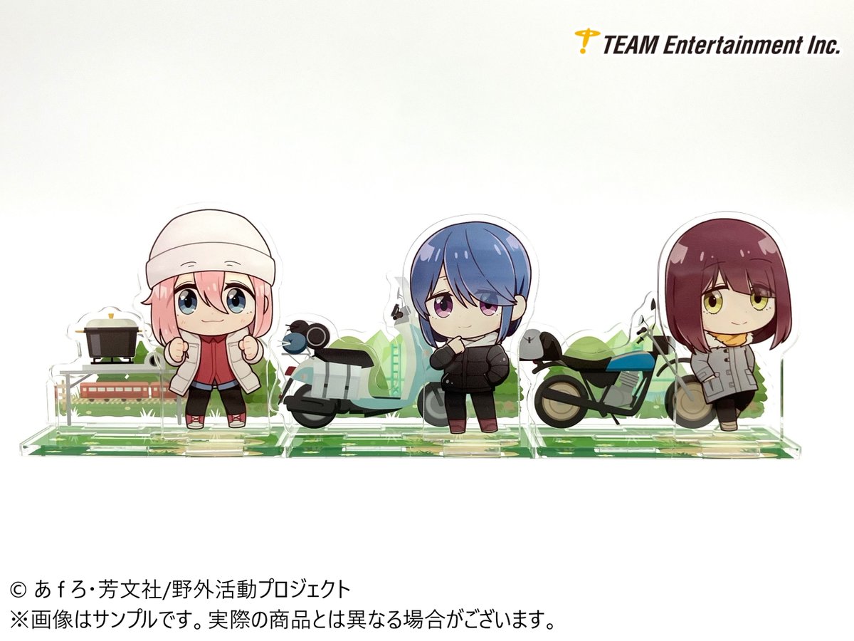 storeinfo_TEAM's tweet image. \好評販売中⛺/
アニメ『ゆるキャン△SEASON3』
グッズ発売中!
なでしこ、リン、千明、あおい、恵那、綾乃がちびキャライラストになって登場です✨
▼詳しくはこちら▼
team-ec.jp/yurucamp
#土岐綾乃
#土岐綾乃生誕祭
#ゆるキャン
#ティームストア