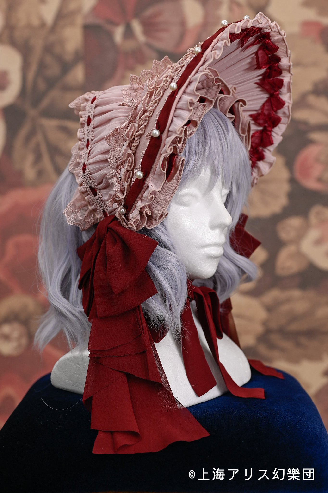 東方Project ×HoshibakoWorks　レミリア　フリルキャップ コラボ商品】東方Project ×HoshibakoWorks レミリア