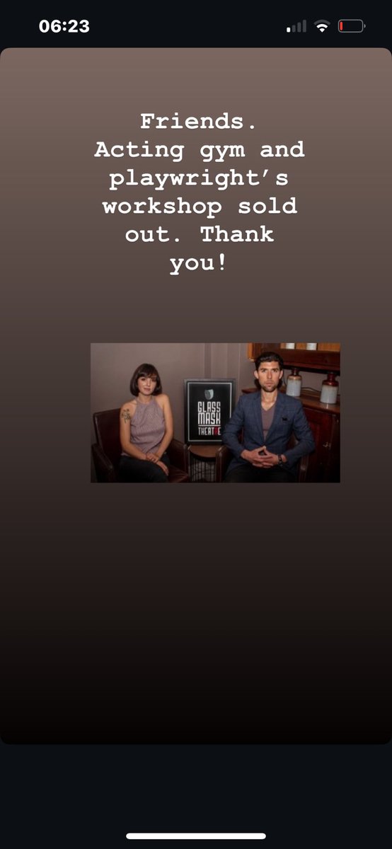 Thank you friends - <a href="/glassmaskdublin/">Glass Mask Theatre</a>