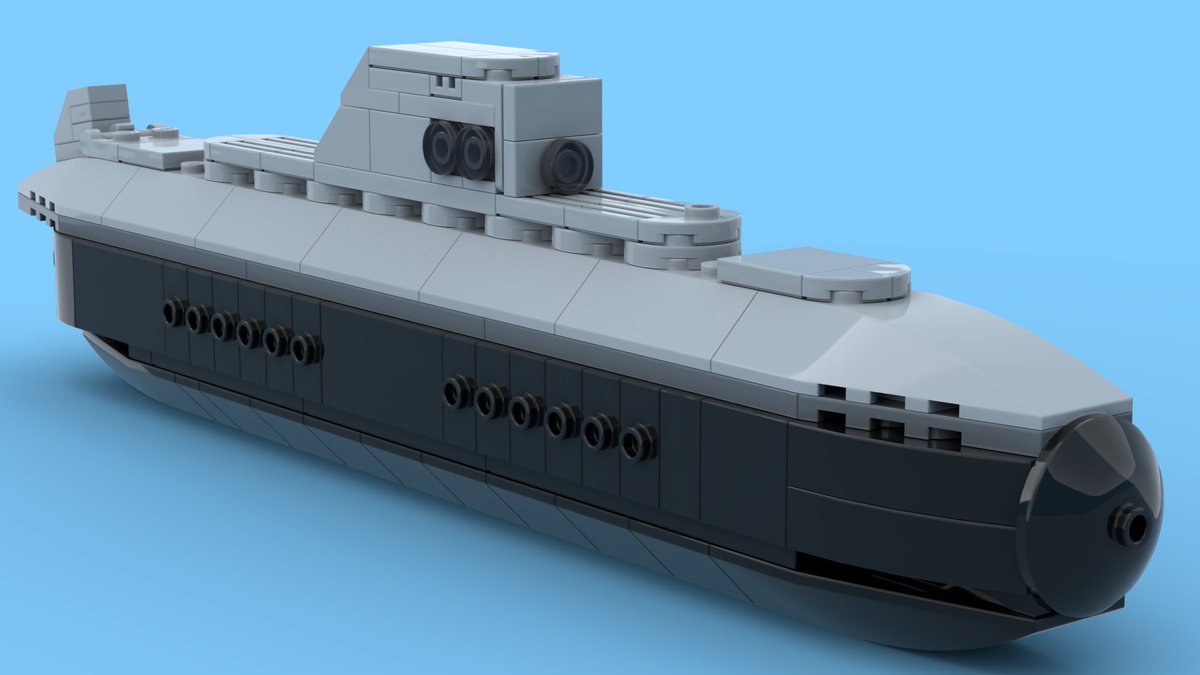 AstroTron92's tweet image. Made some LEGO renders of the submarines form Disneyland. #disneyland #lego #submarine