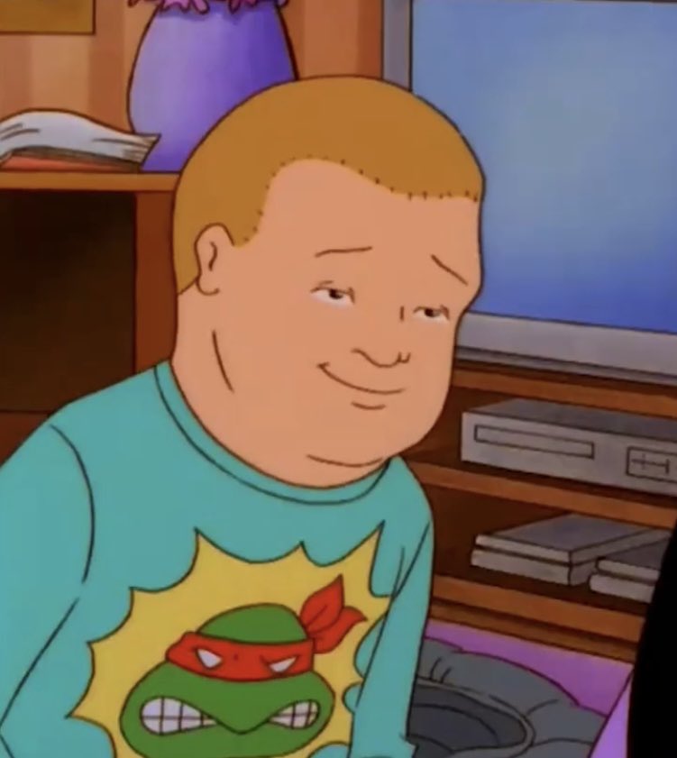 MyTMNTChannel's tweet image. Ninja Turtles pajamas in King of the Hill 😴💤
