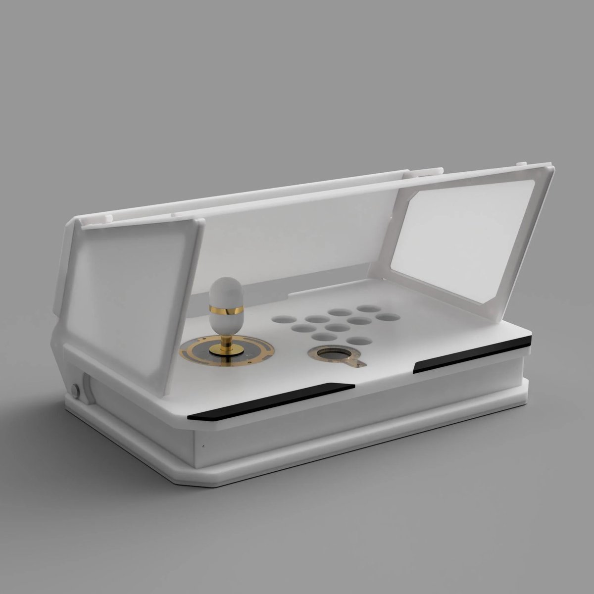 Attasa's tweet photo. Attasa booth (E3) product information #EVO2025

ASI #VB1 #VM6R and parts

We will bring cases as well as customize parts to update the latest features

CQD Connection
Front Panel Monitor &amp; OLED
Iris parts
Layout cover
Shield, etc.

Some VS1R/VM6 covers &amp; frames

Modding service https://t.co/24TsDLU9xe