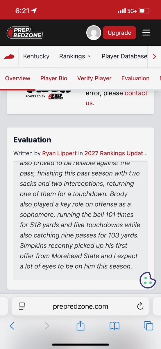 Brody Simpkins 27’ LB/RB (@brodysimpkins1) on Twitter photo ‼️Rankings Update ‼️
Thanks <a href="/LippertScouting/">Ryan Lippert</a> and <a href="/PrepRedzoneKY/">Prep Redzone Kentucky</a> for the great write up. So pumped to be ranked the #4️⃣ LB in the state of Kentucky!!
<a href="/Armstrong1Coach/">Levi Armstrong</a> <a href="/TRow1987/">Tyler Rowland</a> <a href="/sportsturtle11/">Tim Stephens</a> <a href="/247recruiting/">247Sports Recruiting</a> <a href="/CtackettC/">Chad Tackett</a> <a href="/Sdowdy12/">Steve Dowdy</a> <a href="/Tomcat_football/">Ashland Football</a> <a href="/CoachJEllsworth/">Jake Ellsworth</a> <a href="/GunterBrewer/">Gunter Brewer</a> ‼️Rankings Update ‼️
Thanks <a href="/LippertScouting/">Ryan Lippert</a> and <a href="/PrepRedzoneKY/">Prep Redzone Kentucky</a> for the great write up. So pumped to be ranked the #4️⃣ LB in the state of Kentucky!!
<a href="/Armstrong1Coach/">Levi Armstrong</a> <a href="/TRow1987/">Tyler Rowland</a> <a href="/sportsturtle11/">Tim Stephens</a> <a href="/247recruiting/">247Sports Recruiting</a> <a href="/CtackettC/">Chad Tackett</a> <a href="/Sdowdy12/">Steve Dowdy</a> <a href="/Tomcat_football/">Ashland Football</a> <a href="/CoachJEllsworth/">Jake Ellsworth</a> <a href="/GunterBrewer/">Gunter Brewer</a>