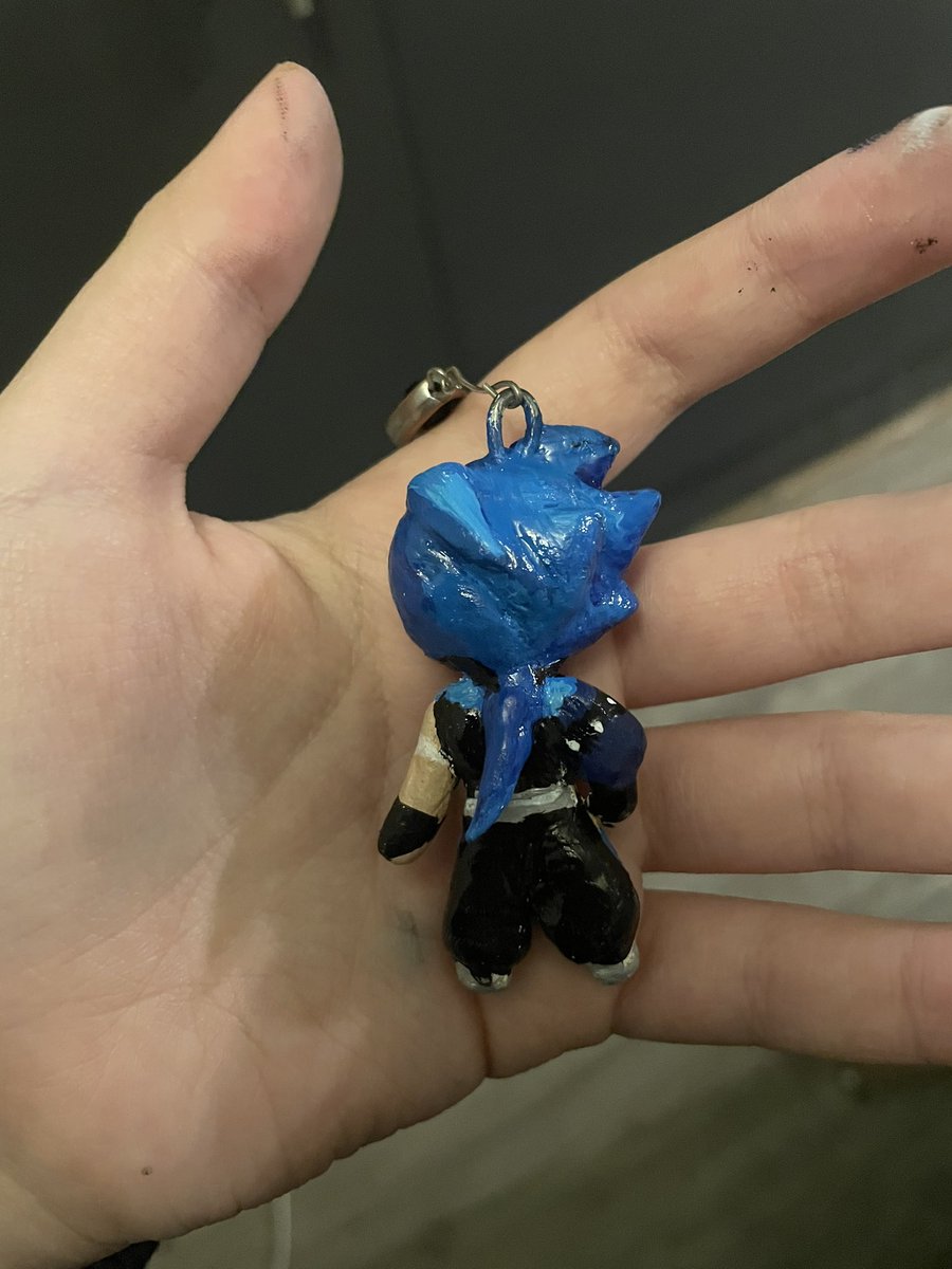 KreenDoof's tweet image. Sonic water now in keychain ^^