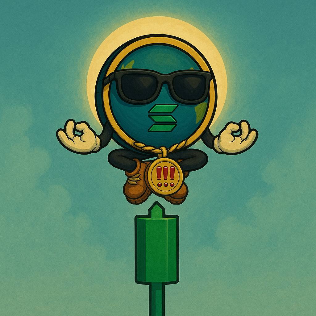NGAnywheresol's tweet image. They chart.
We chant.
They flip coins.
We formed a cult.
$NGA was never a trade —
it was a declaration.