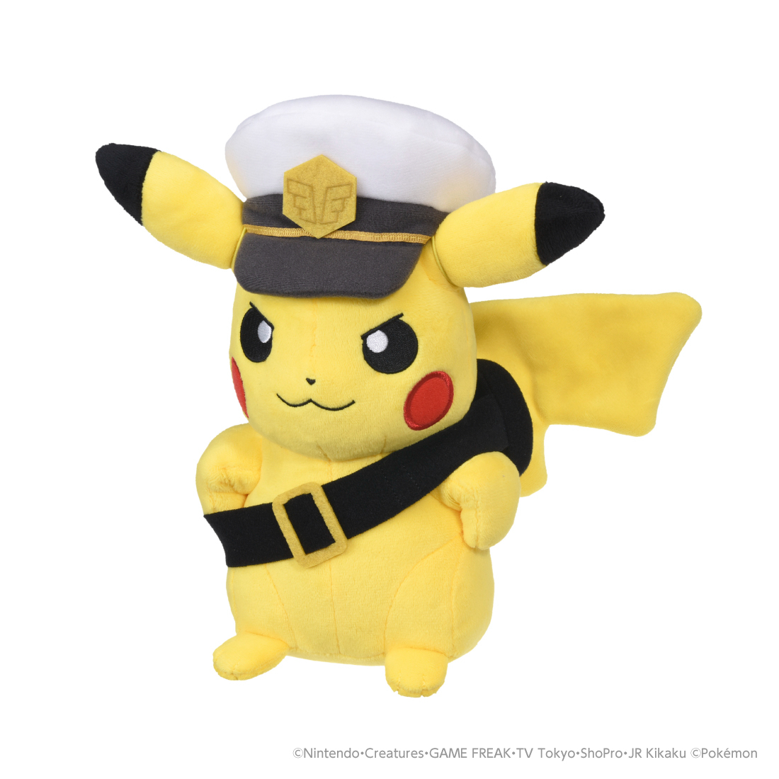 takaratomytoys's tweet image. フリードのゴーグルを身に着けている
「ポケモンぬいぐるみ キャプテンピカチュウ ゴーグルver.」が登場!
ゴーグルのひび割れも再現されているぞ
takaratomy.co.jp/products/pokem…
#ポケモン #アニポケ #メガボルテージ