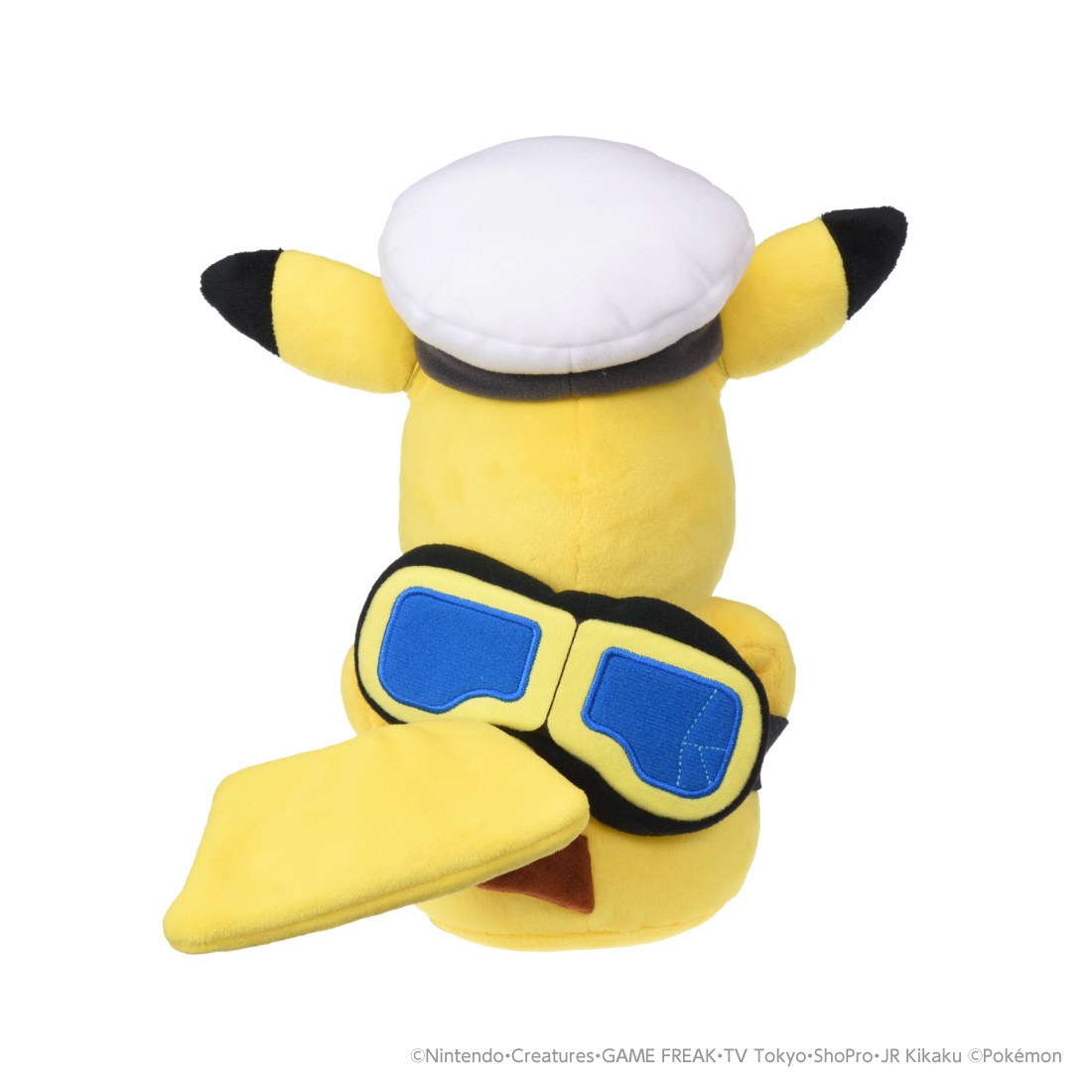 takaratomytoys's tweet image. フリードのゴーグルを身に着けている
「ポケモンぬいぐるみ キャプテンピカチュウ ゴーグルver.」が登場!
ゴーグルのひび割れも再現されているぞ
takaratomy.co.jp/products/pokem…
#ポケモン #アニポケ #メガボルテージ