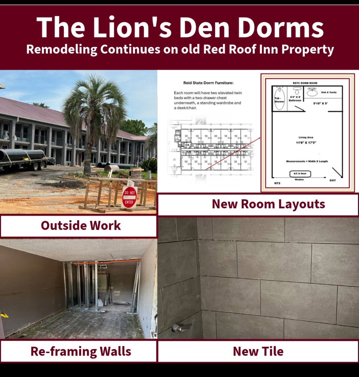 A lot of investment put in these and read what all is inside of these brand new rooms. #gamechanger