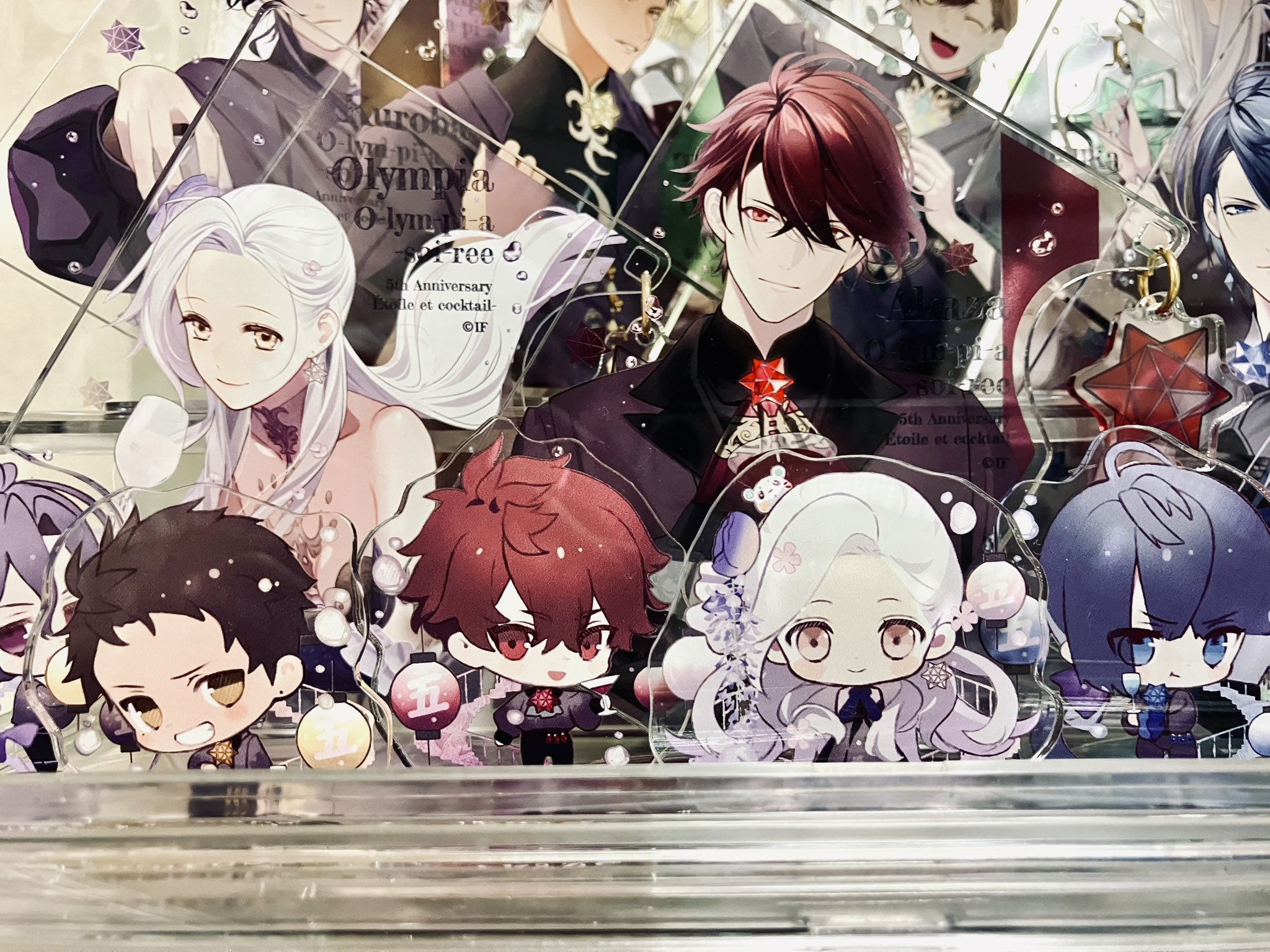 オランピアソワレ オラソワ 5周年5th アクリルパネル o624 オランピアソワレ 5周年 アクリルパネル アクパネ オラソワ