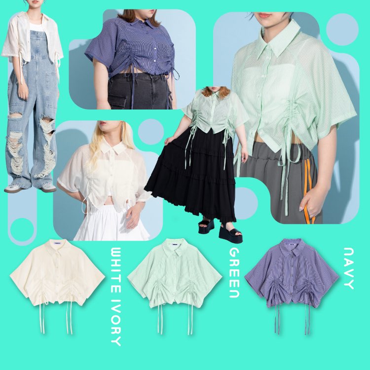 PUNYUS_press's tweet image. 🏄NEW ARRIVAL🏄
夏でも快適に過ごせる
パイル生地のTシャツや
人気のドロストシャツからも新作が登場🌻
ぜひお試しください✨
新作アイテム一覧はコチラ⬇️
🛒🛍️ punyus.jp/svc/product/Se…