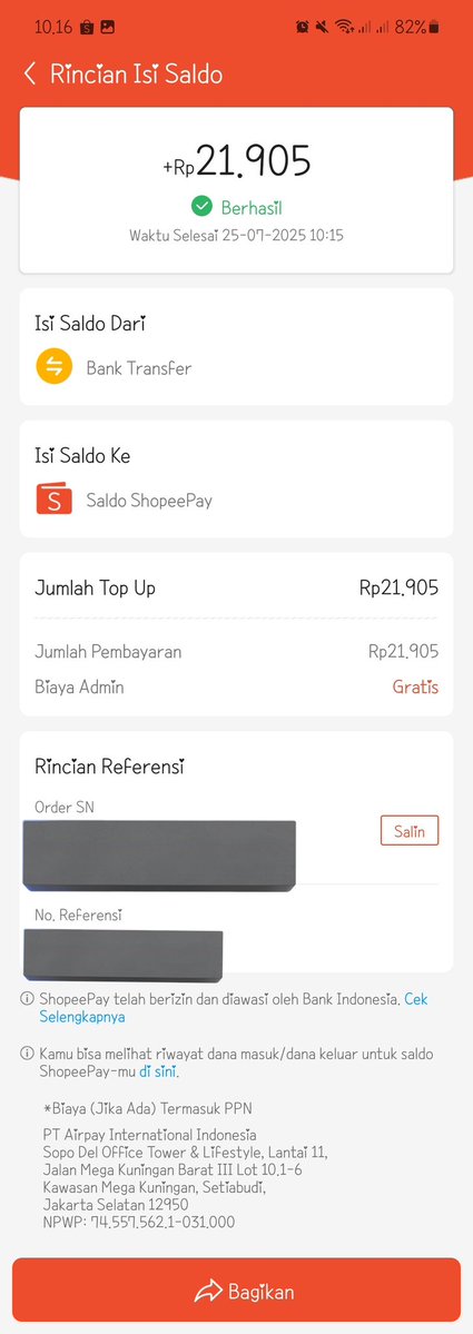 Help rt please 🙏🏻

bagi yang ngerasa salah tf ke nomor shopeepayku dengan saldo segini tolong dm/wa aku yaa. soalnya aku ga ngerasa ada transaksi jam segitu. uang masih aman di aku #zonauang