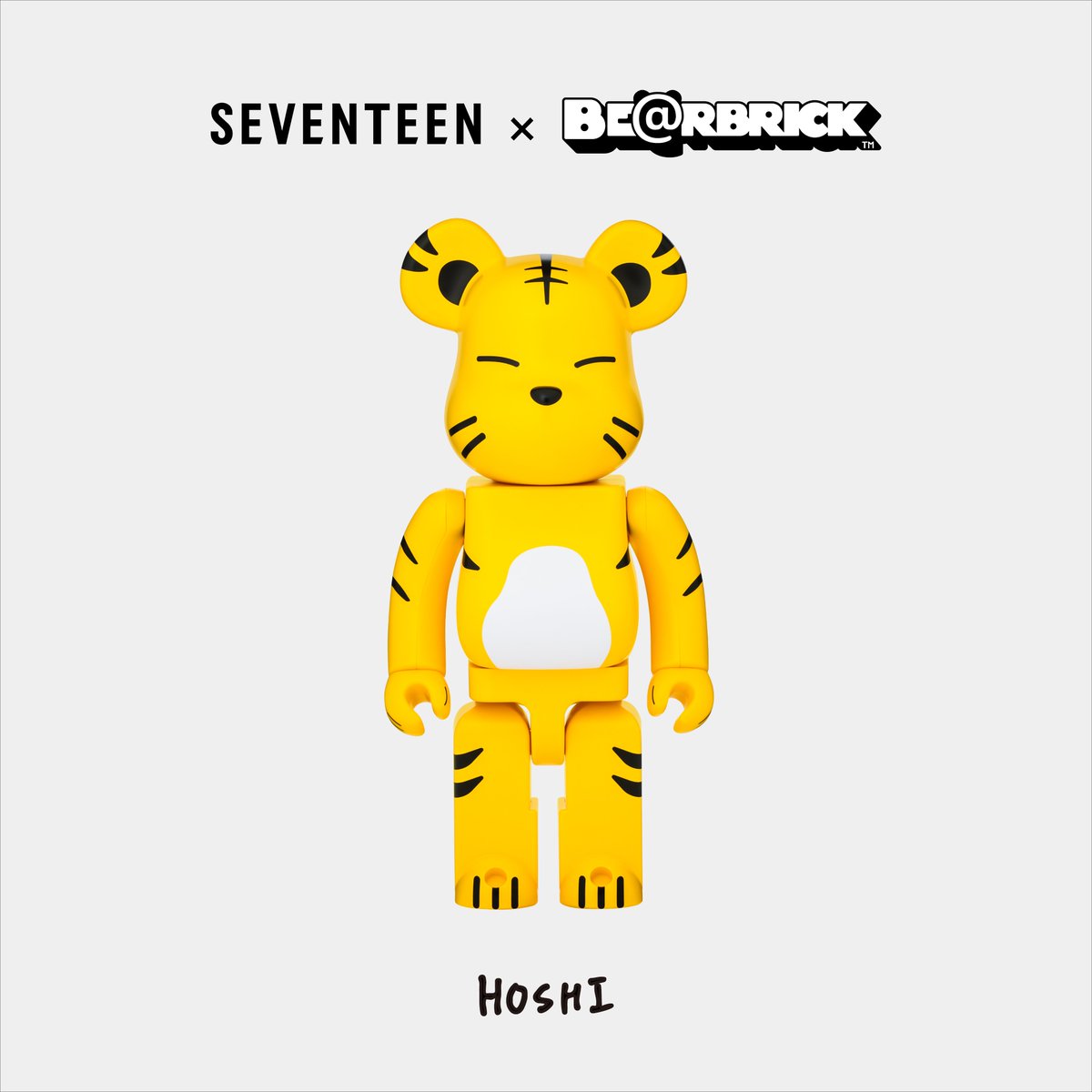 pledis_17jp's tweet image. SEVENTEEN×BE@RBRICK
HOSHI’s BE@RBRICK📝
HOSHIの代名詞でもあるトラのデザイン
鋭いだけでなくどこか可愛らしい目元がポイント!
#SEVENTEEN
#SEVENTEENxBEARBRICK