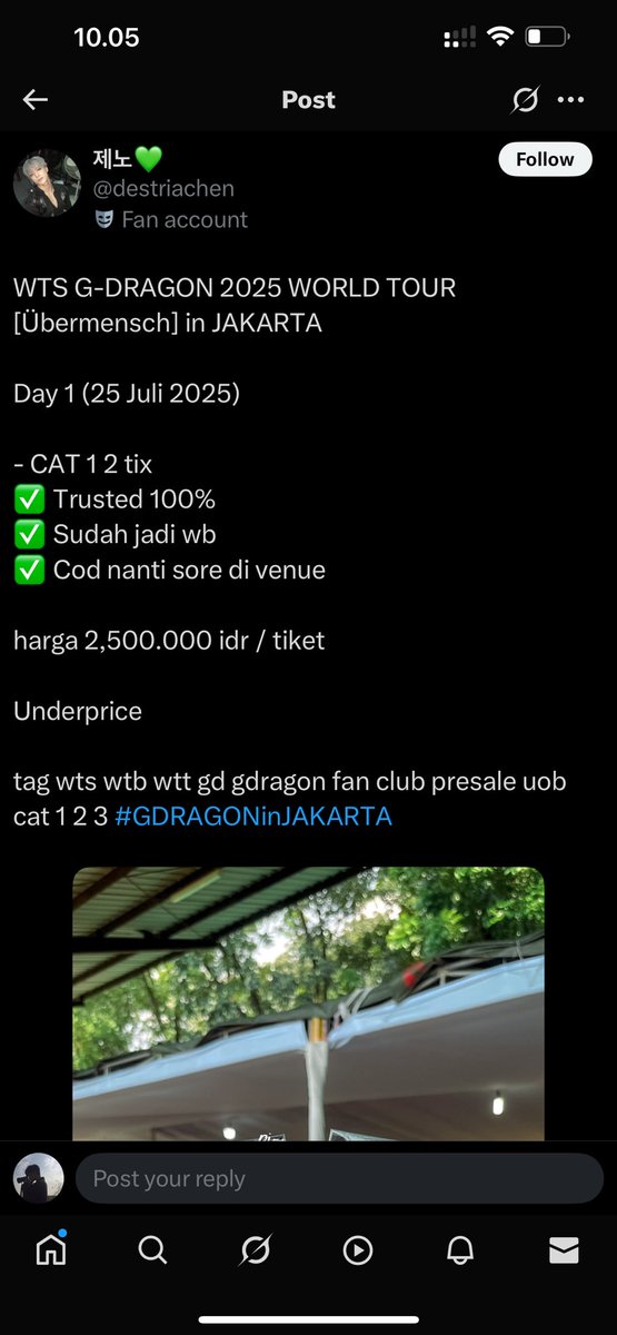 inssght's tweet photo. [SCAM ALERT - SORRY REPOST] 

HATI HATI GUYS! SCAM TIKET #GDRAGONinJAKARTA dengan akun sebelumnya @forjenosz @destriachen dan sekarang jadi @destriacincaw 

Norek BCA 0590632252 atas nama Mina Sinaga

tags wts wtb gdragon jakarta konser kpop

tadi ada no WA pribadi aku 🥲😅 https://t.co/6ceRFkJH9H