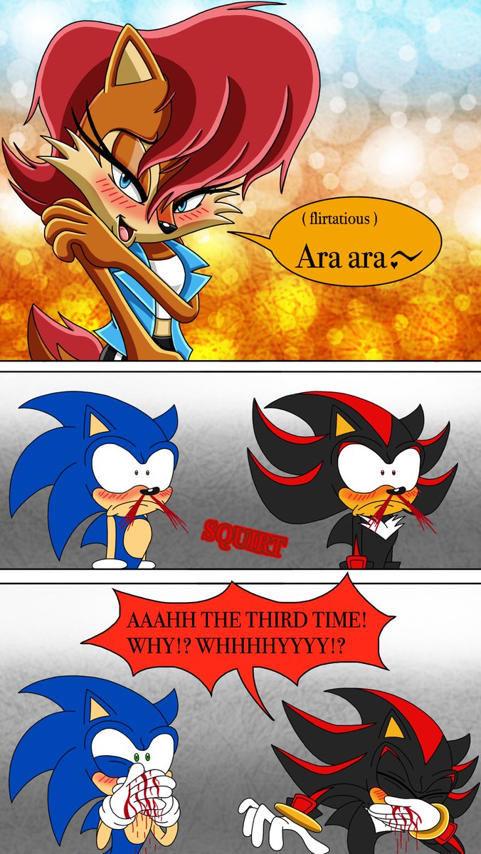Sally_Acorn___'s tweet image. Thank… you Darkness9000A…. 😐