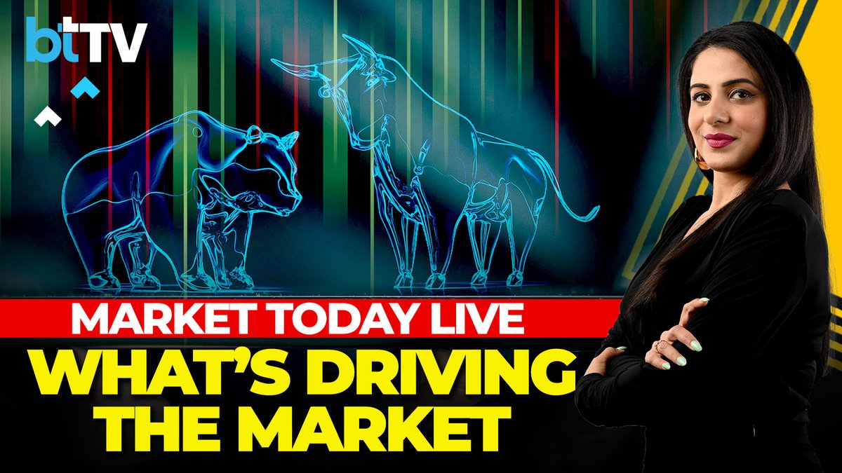 Business Today (@business_today) on Twitter photo BTTV Share Market LIVE Updates: Sensex Nifty Live | Business & Finance News | F&O | Stocks To Invest
Watch LIVE: youtube.com/live/9oXbGOF8u… | #BusinessToday #MarketToday #MorningLive #MarketOpeningBell #MarketOpening
<a href="/sakshibatra18/">Sakshi Batra</a> | <a href="/mayureshm_joshi/">Mayuresh Joshi</a> | <a href="/KkunalP/">Kkunal Parar</a> BTTV Share Market LIVE Updates: Sensex Nifty Live | Business & Finance News | F&O | Stocks To Invest
Watch LIVE: youtube.com/live/9oXbGOF8u… | #BusinessToday #MarketToday #MorningLive #MarketOpeningBell #MarketOpening
<a href="/sakshibatra18/">Sakshi Batra</a> | <a href="/mayureshm_joshi/">Mayuresh Joshi</a> | <a href="/KkunalP/">Kkunal Parar</a>