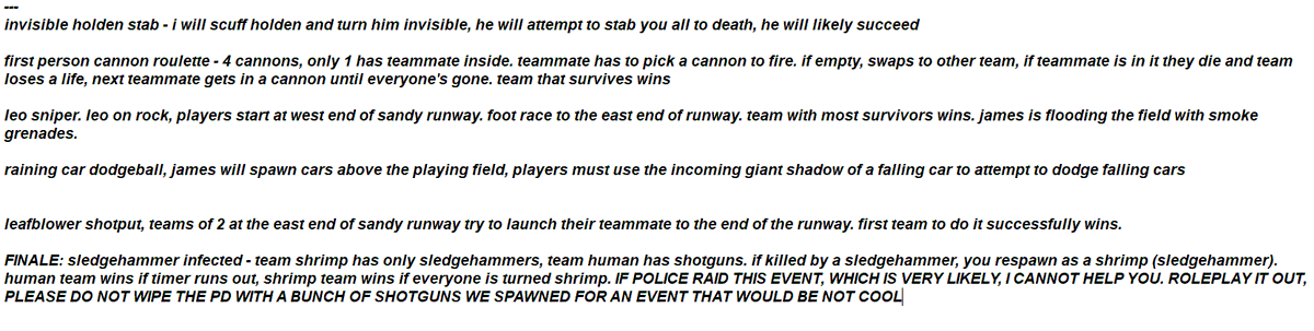 imaSpaceboy's tweet image. Tomorrow is the final day of the 4th annual subathon, and we'll be finishing off with the 2025 James Games at 5 PM PST. If you see yourself on this list, Maze Bank tower on Unscripted tomorrow at 4:30 PM PST 

If you want to participate and I missed you, DM me on Discord ASAP