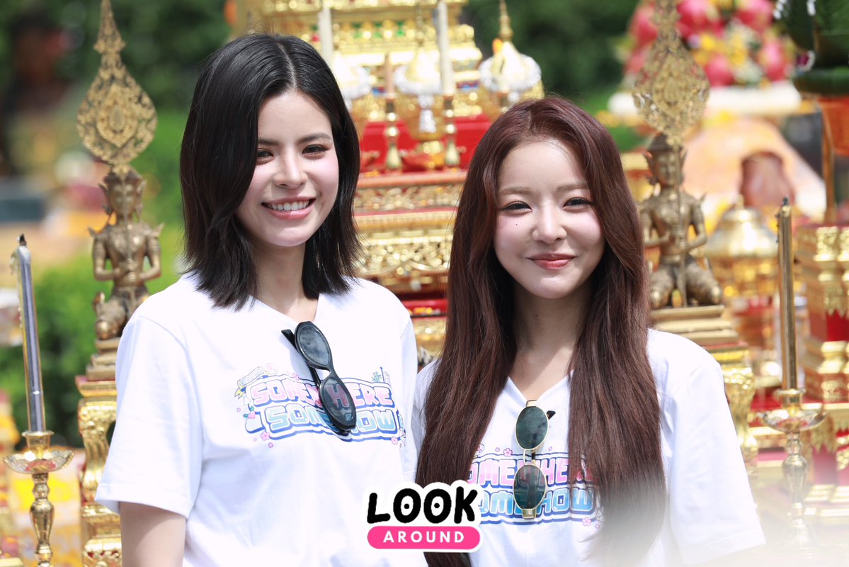 LookAround_TH's tweet image. 2สาว “เฟ กัญญาพัชร - เมษ์ ญดา” ในงานบวงสรวงซีรีส์ “Somewhere Somehow รักปากแข็ง”
#รักปากแข็ง #SWSHGL
#FayMay #fay_riezz #maywyda