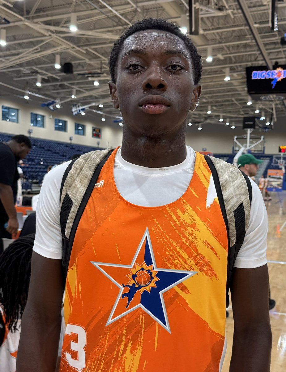 Kenan Bufford (6’1 2026 St Michael the Archangel)  is quick and slippery off the bounce.  Strong upper body allows him to play through contact.  Excellent finisher scoring around and over length.  Scores it from all levels but is especially productive working off the dribble
