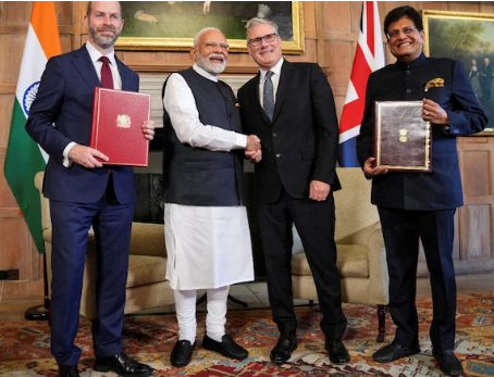 IMPACT ANALYSIS STOCKS TO WATCH OUT FOR UK-INDIA FTA

<a href="/SnehiShah11/">Snehi Shah</a> <a href="/SrishtiSharma_/">Srishti Sharma Verma</a> <a href="/Ashesha_A/">Ashesha Adhvaryu</a> <a href="/ETNowSwadesh/">ET Now Swadesh</a> <a href="/ETNOWlive/">ET NOW</a> <a href="/VarunDubey85/">Varun Dubey</a> <a href="/BandiPulkit/">Pulkit Bandi</a> <a href="/AGaoshinde/">Abhishek Gaoshinde</a> <a href="/kanishka9996/">Kanishka Sarkar</a> <a href="/DigariRabi32620/">rabinder digari</a> <a href="/iShivamKhilar/">Shivam Khilar</a> <a href="/van25789/">Varun Arora</a>  

Top Indian Exports to UK:
Textiles &amp; Apparel
Engineering Goods