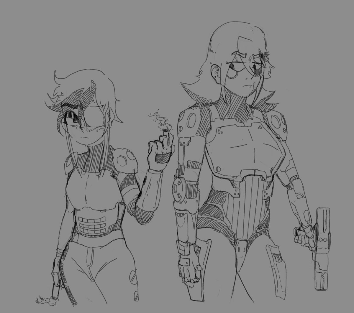 DrawsGus's tweet image. Joined a magma canvas with a mutual -^- basically recreated a doodle from 2 years ago