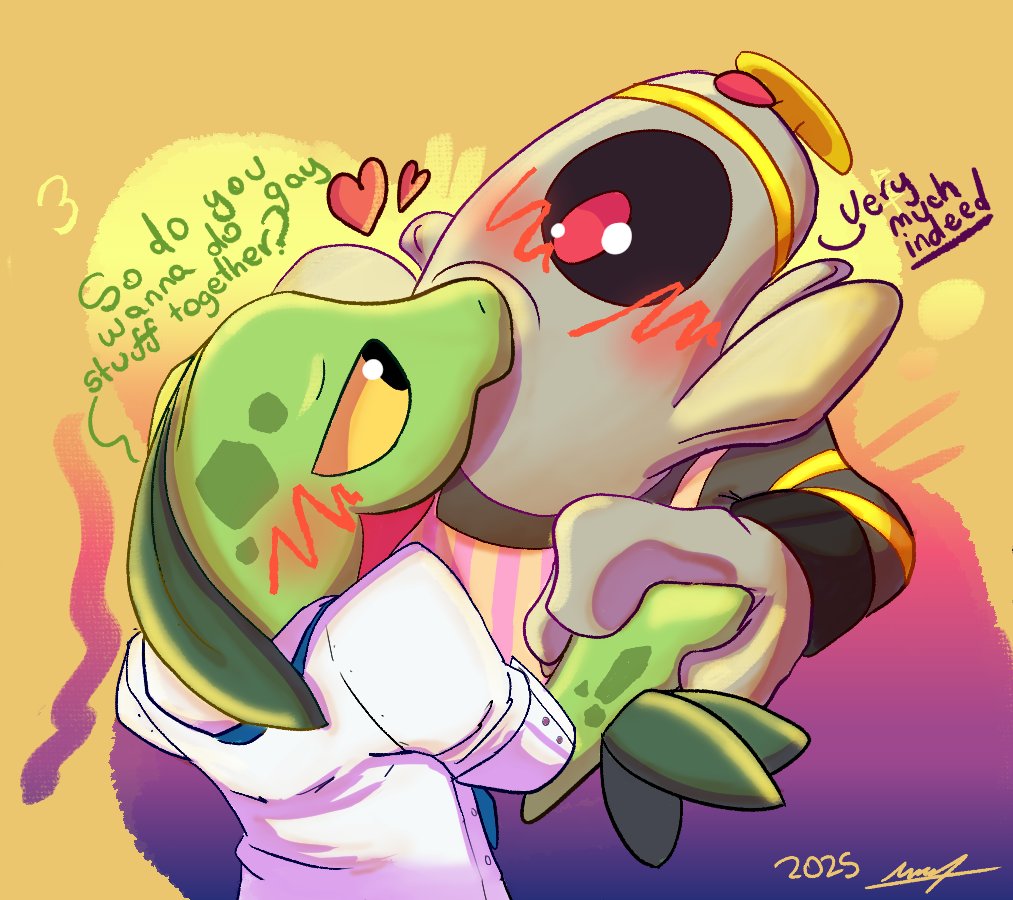 marshy_the_wise's tweet image. I wanna have what they have. Right now.
#dusknoir #grovyle #pmd #Pokemon #pokemonmysterydungeon